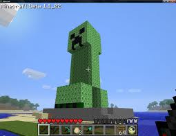 Minecraft, creeper, building